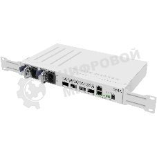Коммутатор Mikrotik CRS504-4XQ-IN, 1x10Base-T/100Base-TX, 4xQSFP28, Switching capacity 800 Gbps