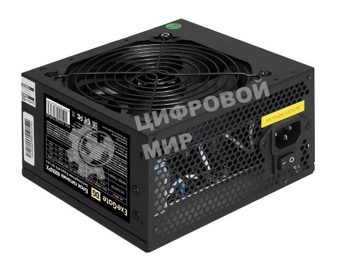 Блок питания ExeGate 400NPX (EX224732RUS), 400Вт, 120мм, черный