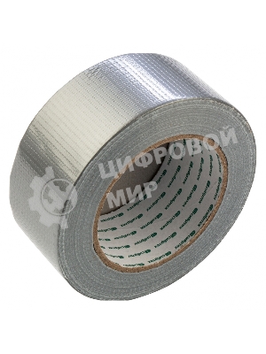Лента клейкая армированная Сибртех, 48мм х 40м, серебро