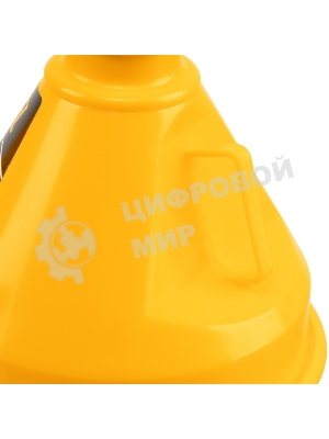 Воронка пластиковая Denzel 135 мм с металлическим ситом, гибким наконечником и непроливайкой