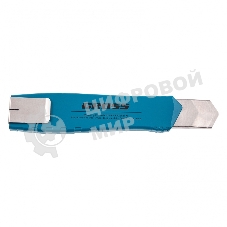 Нож Gross 195 мм, метал. корпус, выдв. сегм. лезвие 25 мм (SK-5), метал. напр-щая, клипса для ремня