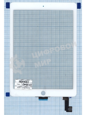 Сенсорное стекло (тачскрин) для iPad Air 2 (A1566, A1567) белое OEM