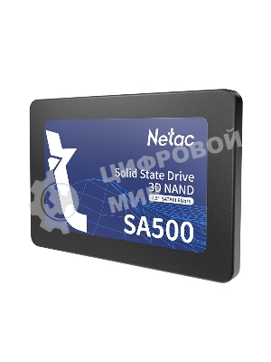 Накопитель SSD Netac SA500, 2Tb, SATA III, 2.5