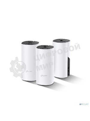 Домашняя гибридная Mesh Wi-Fi система TP-Link DECO P9(3-PACK) AC1200 + AV1000