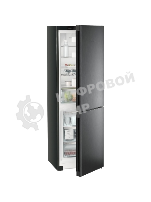 Холодильник Liebherr CNBDB 5223-22 001 черная нержавеющая сталь двухкамерный 225/94л морозилка снизу, No Frost
