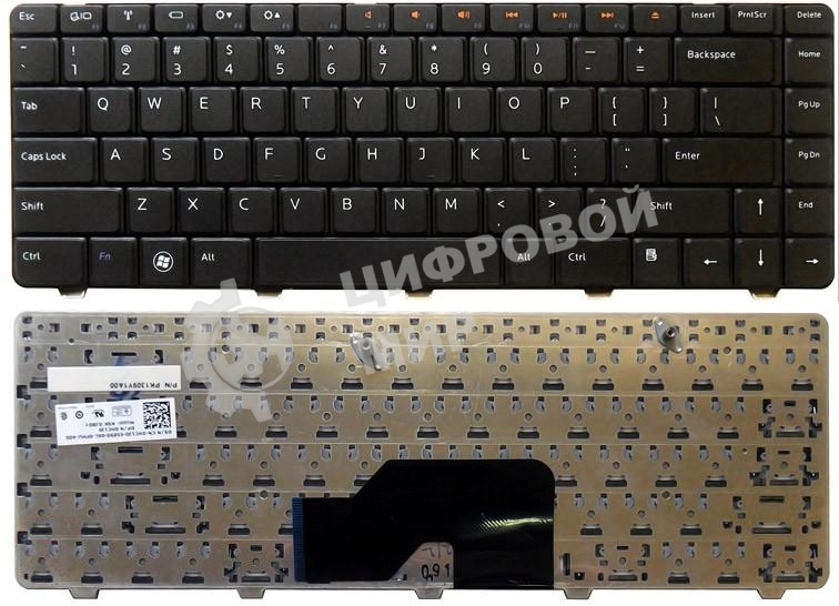Клавиатура для ноутбука Dell Inspiron 1370 13z черная
