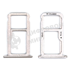 Лоток для SIM-карты Huawei GR5 2017 золотой