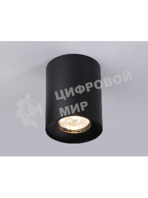 Светильник Ambrella light TN213137 BK черный GU10 max 12W D80*100