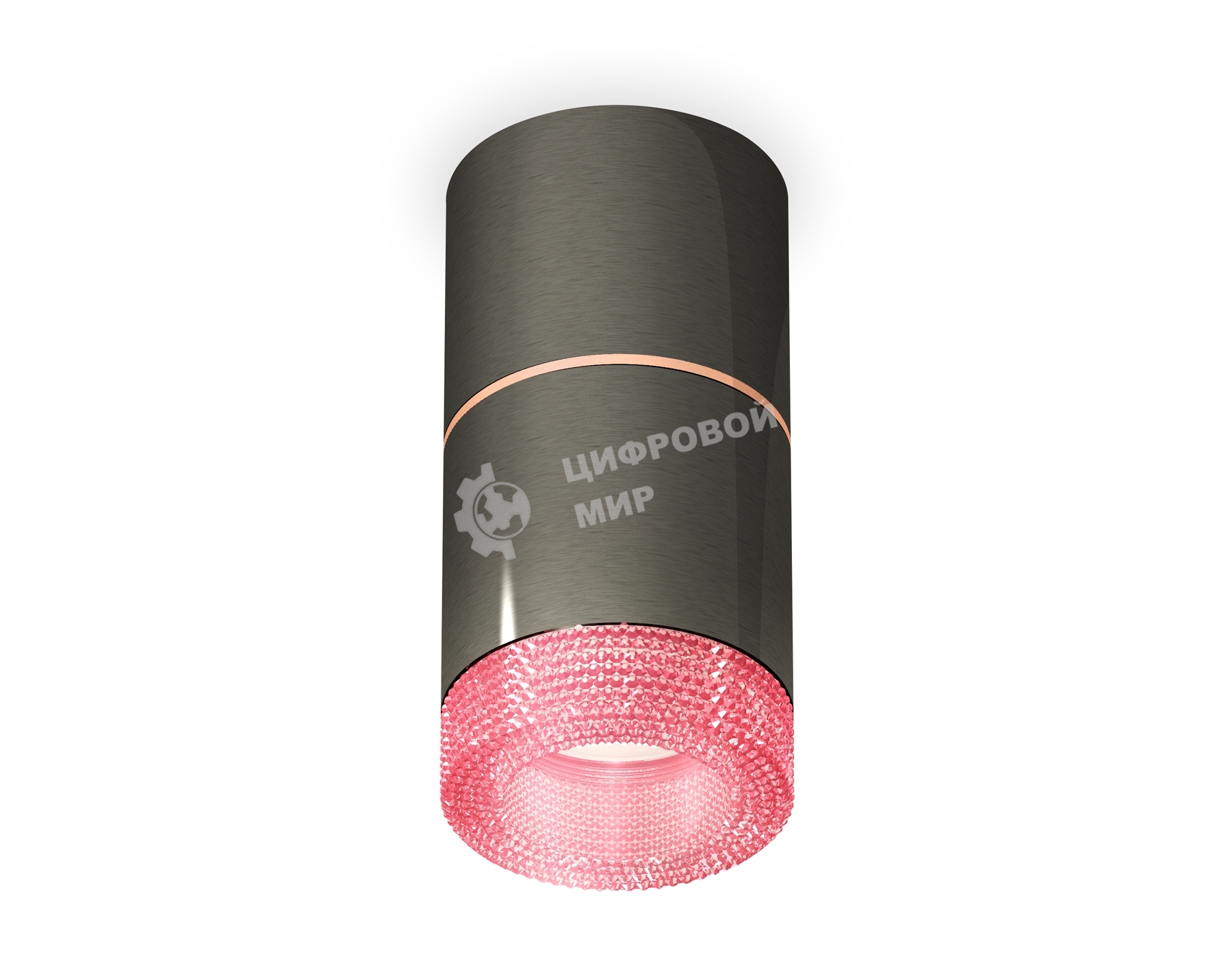 Светильник Ambrella Light XS7403102 DCH/PI черный хром/розовый MR16 GU5.3 (C7403, A2073, C7403, N7193)