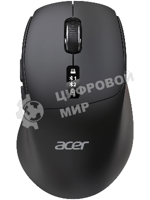 Мышь Acer OMR503 черный оптическая 3200dpi беспров. BT/Radio USB (ZL.MCE11.01B)