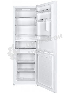 Холодильник Maunfeld MFF185SFW белый двухкамерный 213/104л морозилка снизу