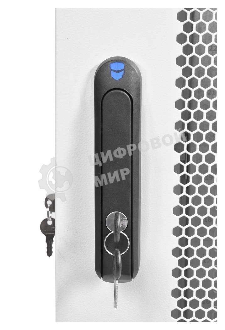 Шкаф телекоммуникационный напольный 42U (800x1000) дверь перфорированная (3 места), ШТК-М-42.8.10-4ААА