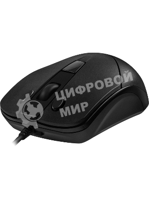 Мышь проводная SVEN RX-100 черный, 4000 dpi, USB, кнопки - 6