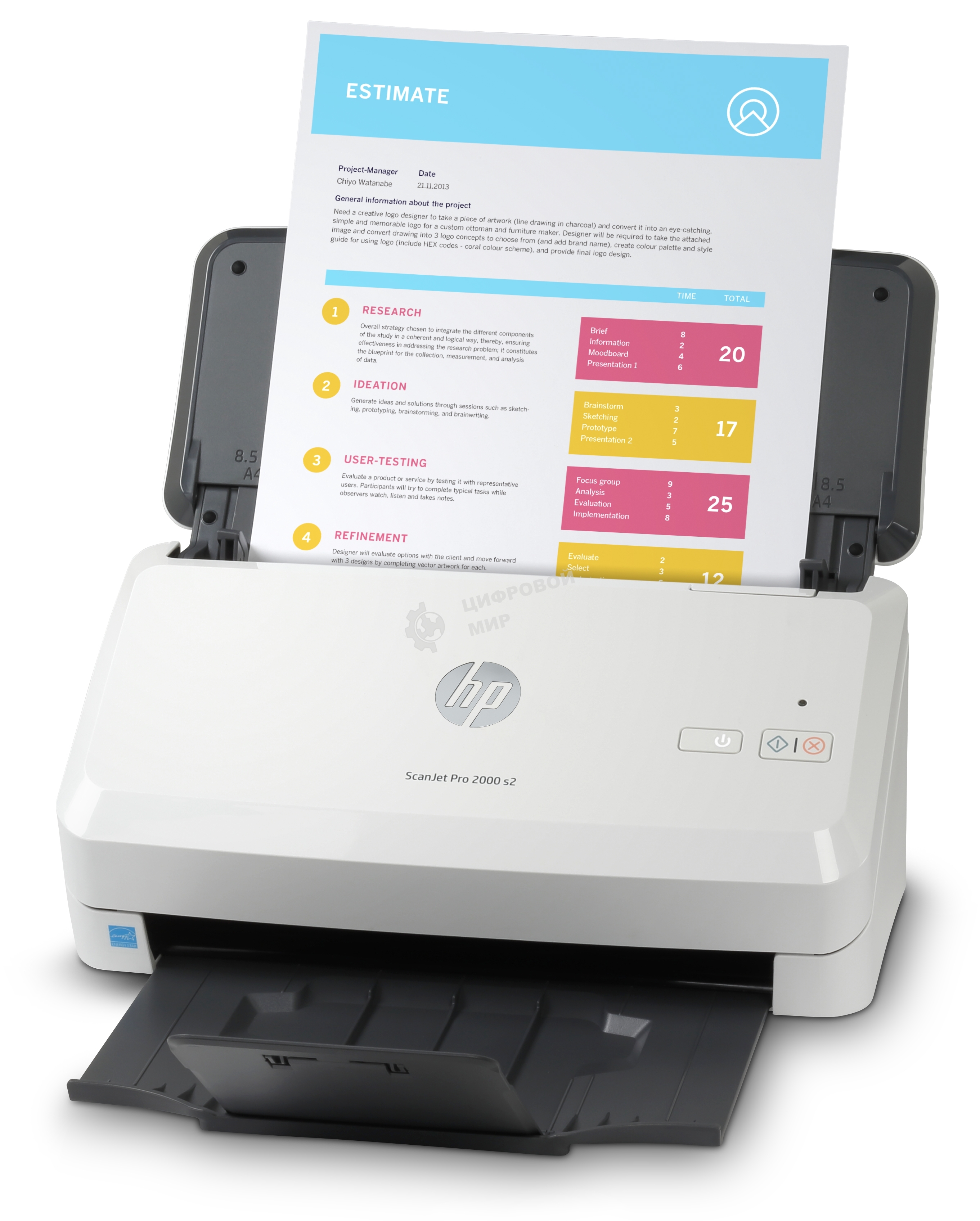 Сканер HP ScanJet Pro 2000 s2