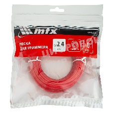 Леска для триммера MTX круглая 2,4 мм х 15 м