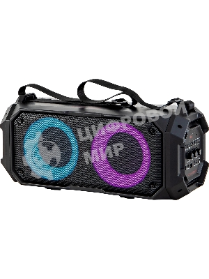 Колонка портативная Ural Молния Молния 600 черный 60W 2.0 BT/3.5Jack 3000mAh