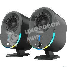 Акустическая система Оклик OK-303A 2.0 черный 20Вт BT