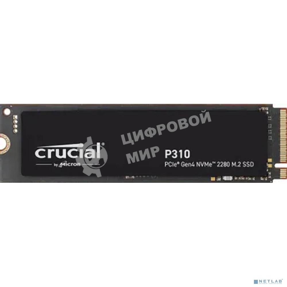 Накопитель SSD 1Tb Crucial P310 M.2, M.2 2280, PCI-E 4x4 R/W - 6000/7100 Mb/s
