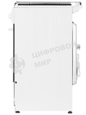 Плита газовая Cezaris ПГ 2150-08 белый, конфорок 4 шт, духовка 43 л, 51 см x 85 см x 55 см
