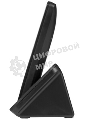 Телефон беспроводной (DECT) Panasonic KX-TGH220RUB черный АОН, Caller ID, 