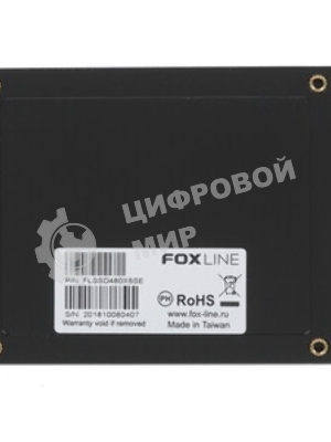 Накопитель SSD Foxline SSD X5ST, 480GB, 2.5