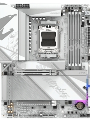 Материнская плата Gigabyte X870 A ELITE X ICE Socket AM5 AMD X870 4xDDR5 ATX AC`97 8ch(7.1) 2.5Gg RAID+HDMI