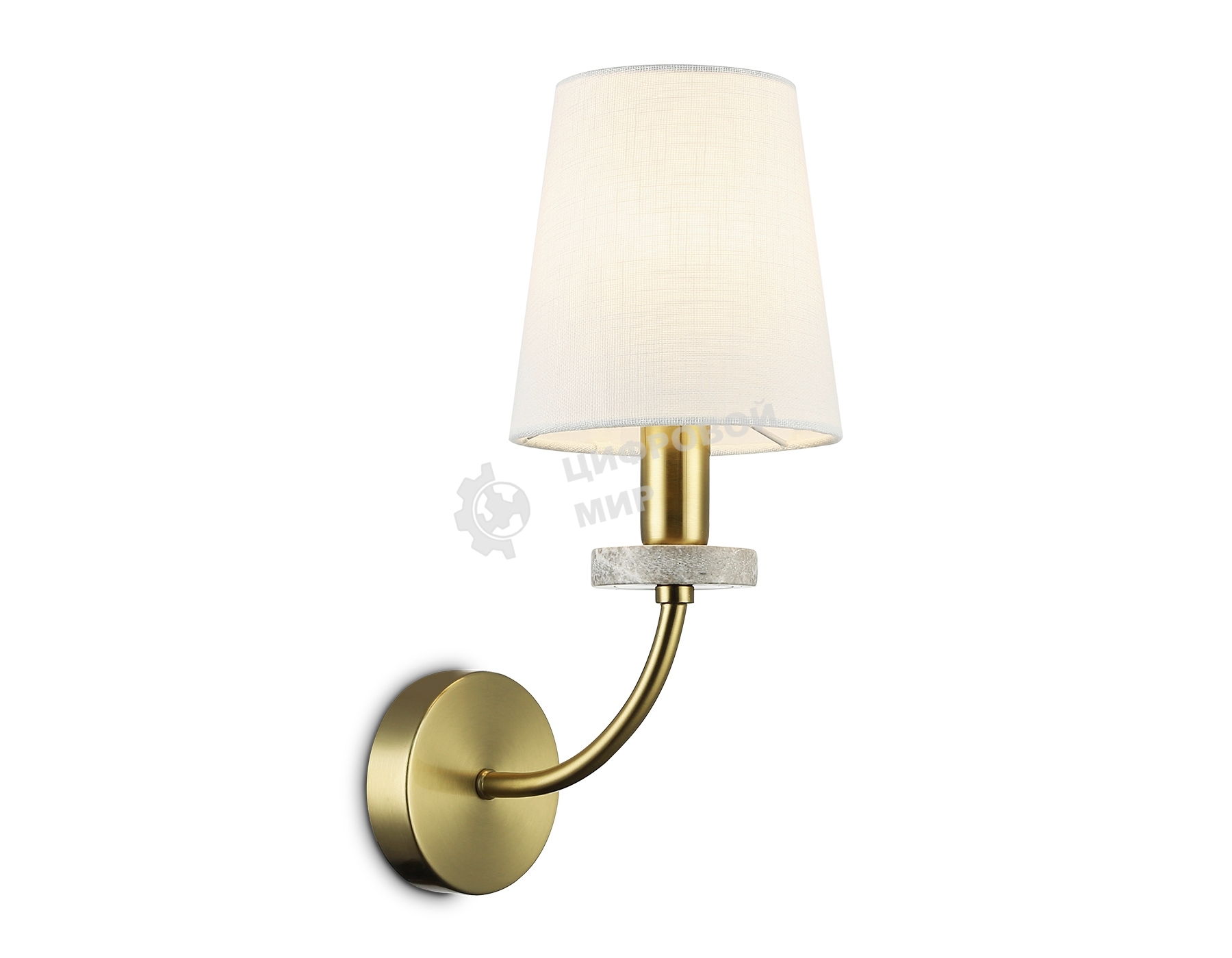 Настенный светильник Ambrella light LH75359 SB/WH бронза/белый E14 max 40W 140*205*350