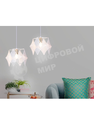 Светильник Ambrella light TR8420 WH/GD белый/золото E14 max 40W D285*1000