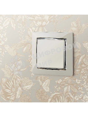 Перекрестный переключатель одноклавишный Werkel W1113003 (слоновая кость)