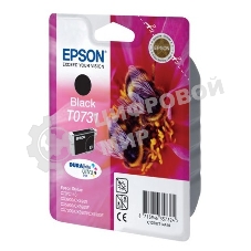 Картридж струйный Epson T0731 черный для Epson С79/СХ3900/4900/5900