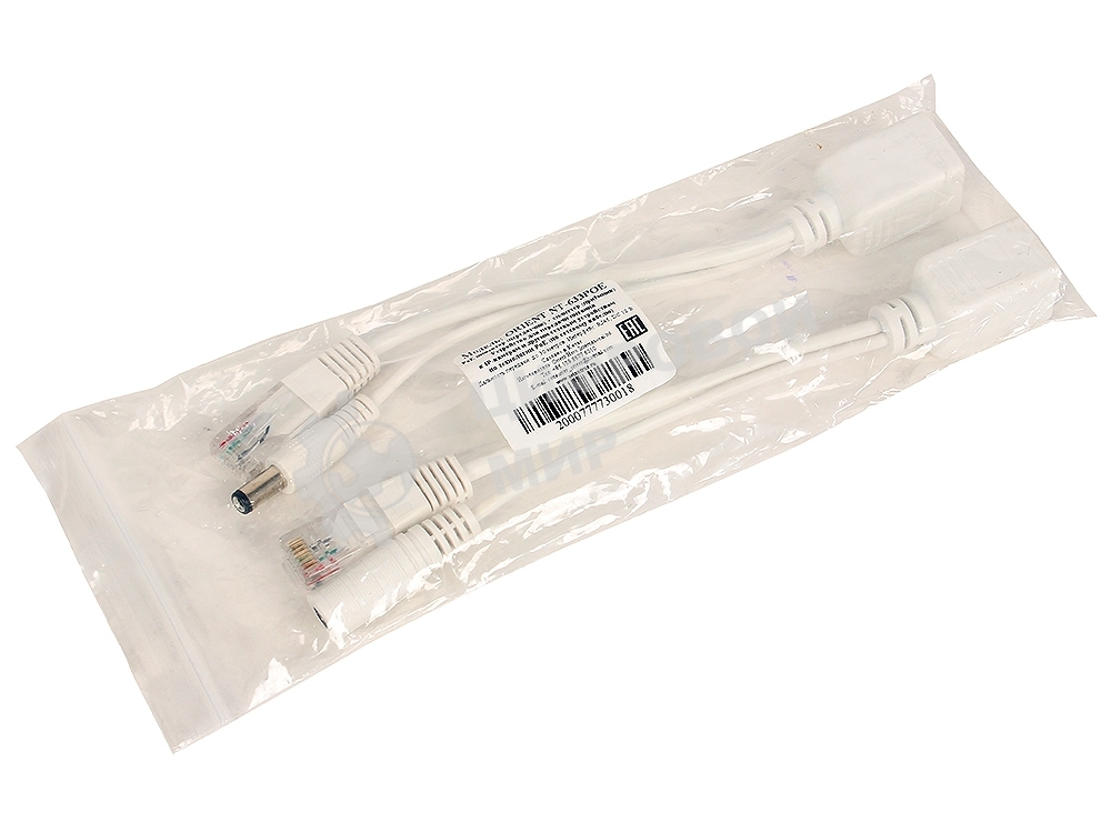 Комплект PoE инжектор + PoE сплиттер ORIENT (NT-633POE)