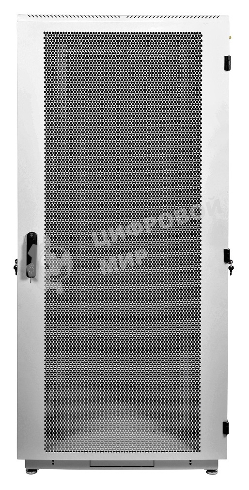 Шкаф телекоммуникационный напольный 42U (800x1000) дверь перфорированная (3 места), ШТК-М-42.8.10-4ААА