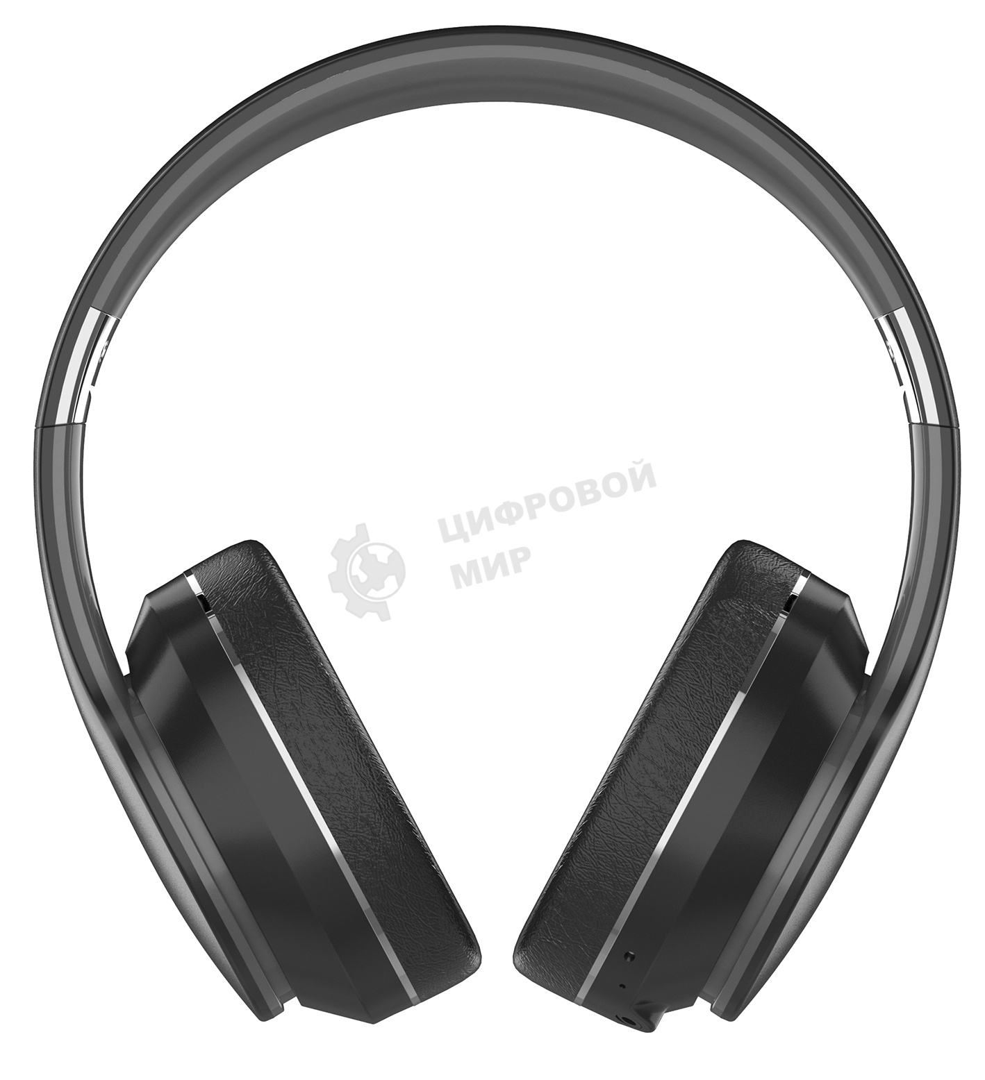 Гарнитура накладные Digma BT-19 ANC черный беспроводные bluetooth оголовье