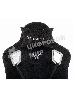 Кресло Бюрократ Knight Outrider Light-20 черный, ткань, 120 кг, механизм качания