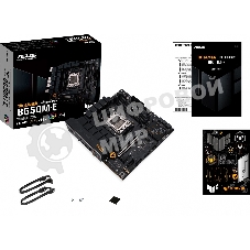 Материнская плата ASUS TUF GAMING B650M-E, AM5, AMD B650, 4xDDR5, 4xSATA, 2xM.2, 1xPCIe 4.0 x16, 2xPCIe x1, 2xDP, 1xHDMI, 1x 2.5Gb LAN, 1xUSB-A 3.2 Gen 2, 2xUSB-A 3.2 Gen 1, 4xUSB 2.0, 1xUSB-C 3.2 Gen 2, 3x3.5 мм, 7.1, mATX