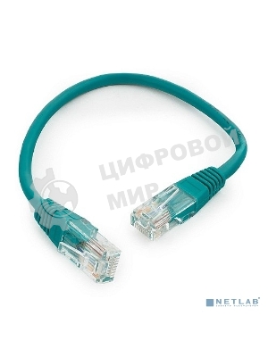 Патч-корд UTP Cablexpert cat.5e, 0.25м, литой, многожильный, фиолетовый