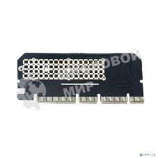 Переходник ORIENT C299E PCI-E 16x->M.2 M-key NVMe SSD, тип 2230/2242/2260/2280 (30899)