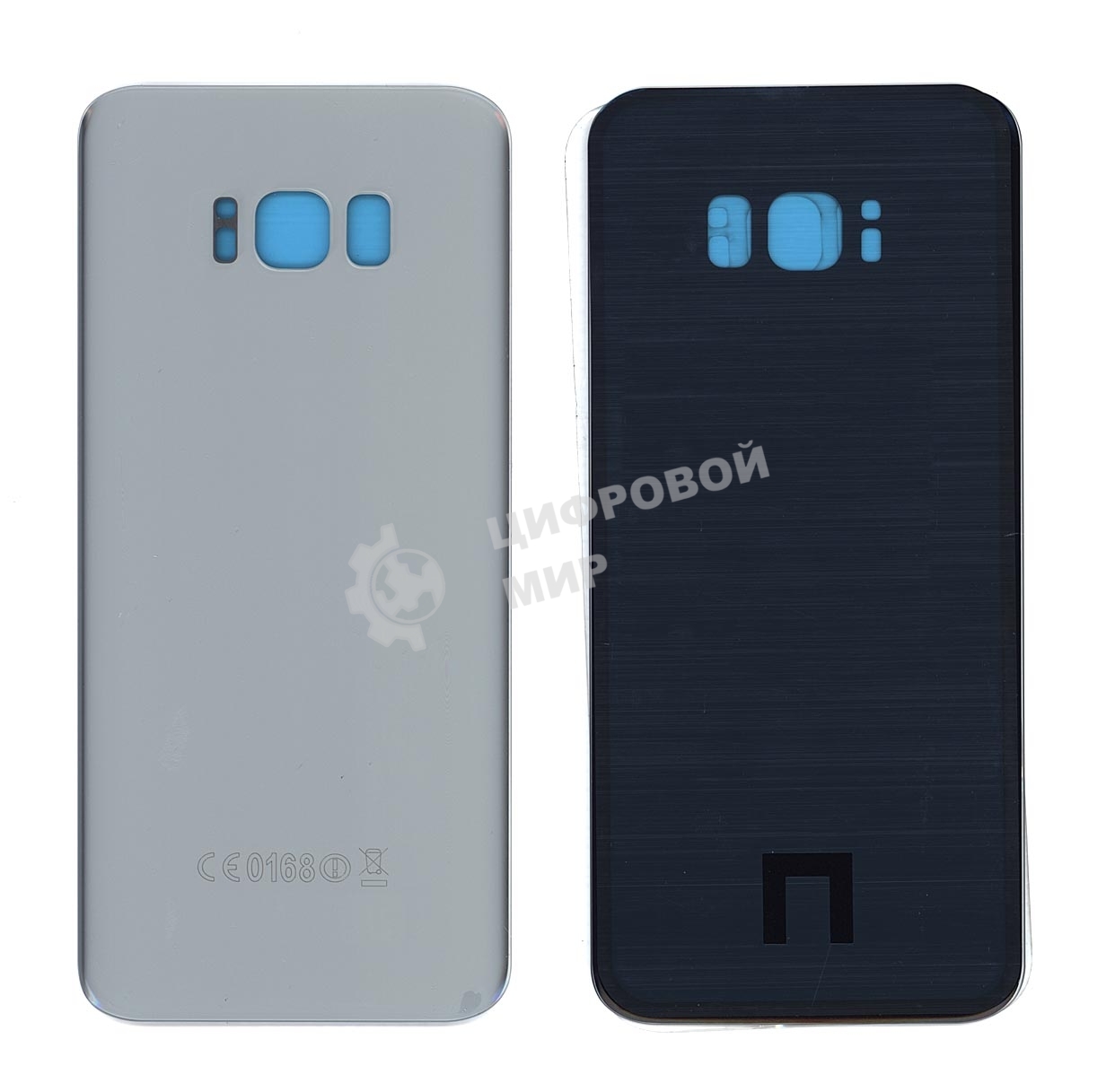 Задняя крышка для Samsung G955F Galaxy S8 Plus серебристый