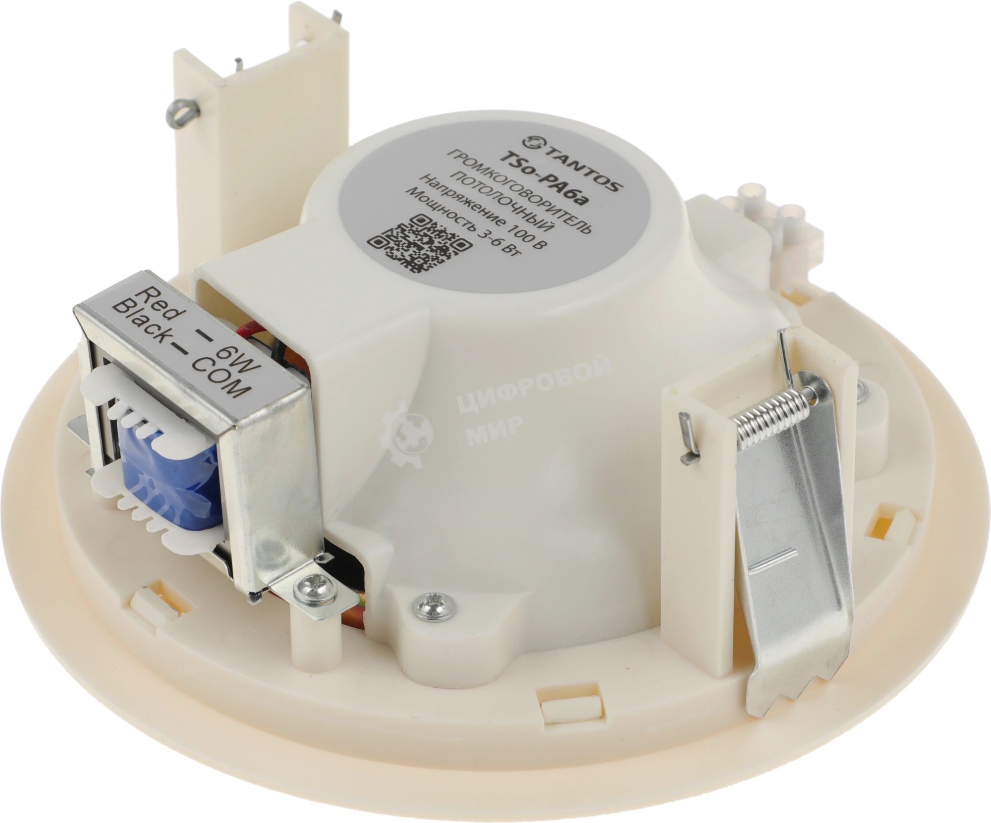 Громкоговоритель Tantos TSo-PA6a потолочный 6Вт белый