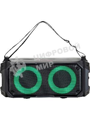 Колонка портативная Ural Молния Молния 600 черный 60W 2.0 BT/3.5Jack 3000mAh