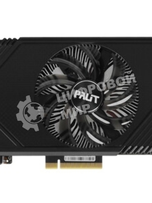Видеокарта Palit RTX 3050 STORMX OC 6Gb NVIDIA GeForce RTX 3050 6Gb PCI-E 4.0 96bit GDDR6 1042/14000 DVIx1 HDMIx1 DPx1 HDCP Ret