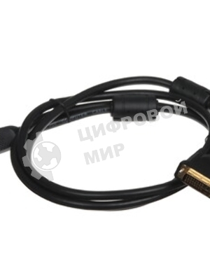 Кабель HDMI AM/DVI(24+1)M, 1.8м, CU, 1080P@60Hz, 2F, VCOM CG484GD-1.8M