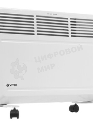 Конвектор Vitek VT-2183 белый, 1000Вт, 20м2, термостат