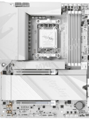 Материнская плата Gigabyte X870 A ELITE X ICE Socket AM5 AMD X870 4xDDR5 ATX AC`97 8ch(7.1) 2.5Gg RAID+HDMI