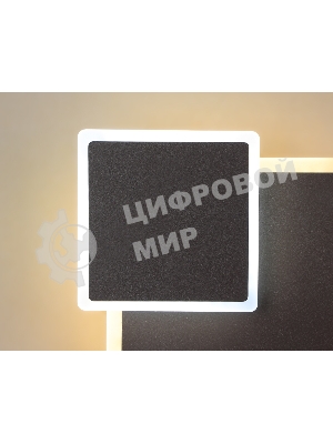 Настенный светодиодный светильник с выключателем Ambrella light FW108 CF кофе LED 3000K/6400K 18W 240*220*50