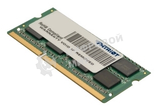 Оперативная память Patriot, DDR3L, 4GB (1x4 GB), 1600 MHz, CL11, SO-DIMM