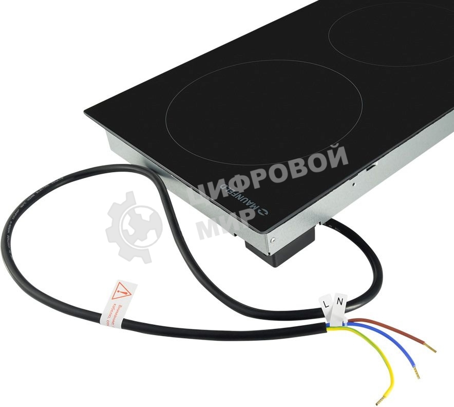 Варочная панель Maunfeld EVCE.292-BK ДОМИНО, ЧЕРНОЕ стекло