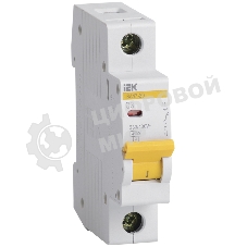Выключатель автоматический модульный 1п C 3А 4.5кА ВА47-29 IEK MVA20-1-003-C