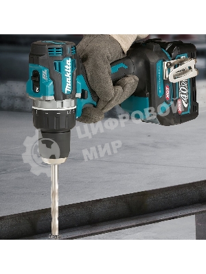 Дрель-шуруповерт Makita DF002GD201, 40 В, 2,5 Ач, 64 Нм, бесщеточный