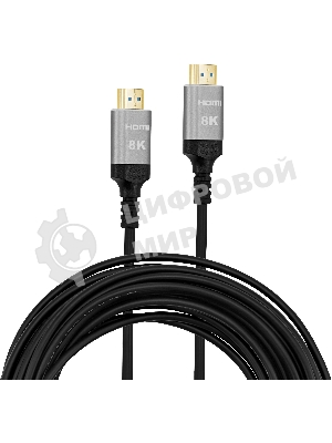 Кабель аудио-видео Digma HDMI (m)/HDMI (m) 20м. позолоч.конт. черный (HDMI-AOC2.1-20)